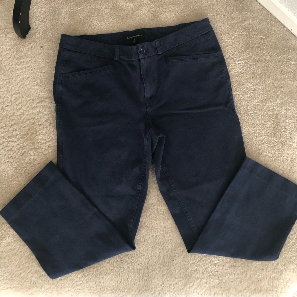 Banana Republic Navy Blue Pant 8